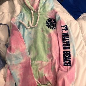 Tye Dye Ft Walton Beach Hoodie